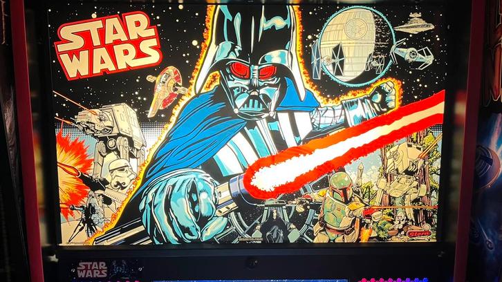 Start Wars Premium comic art, Verzamelen, Automaten | Flipperkasten, Zo goed als nieuw, Overige soorten, Flipperkast, Stern, Ophalen
