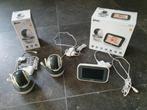 Babyfoon Alecto DVM-200 + uitbreidingscamera DVM-201, Ophalen, Zo goed als nieuw, Minder dan 100 meter, Terugspreekfunctie