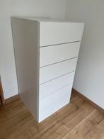 Ikea Smastad Platsa commode 6 tiroirs blanc blanche, Comme neuf, 5 tiroirs ou plus