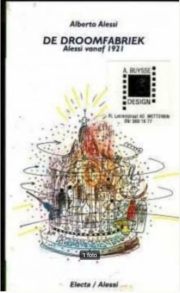 De droomfabriek Alessi, Boeken, Overige Boeken, Ophalen of Verzenden