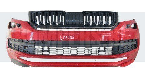 Bumper Skoda Kodiaq Sportline 565 17-21  565807221 voorbumpe, Auto-onderdelen, Carrosserie, Bumper, Voor, Gebruikt, 6 maanden garantie