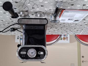 Espresso machine kleur zwart,merk silvercrest beschikbaar voor biedingen