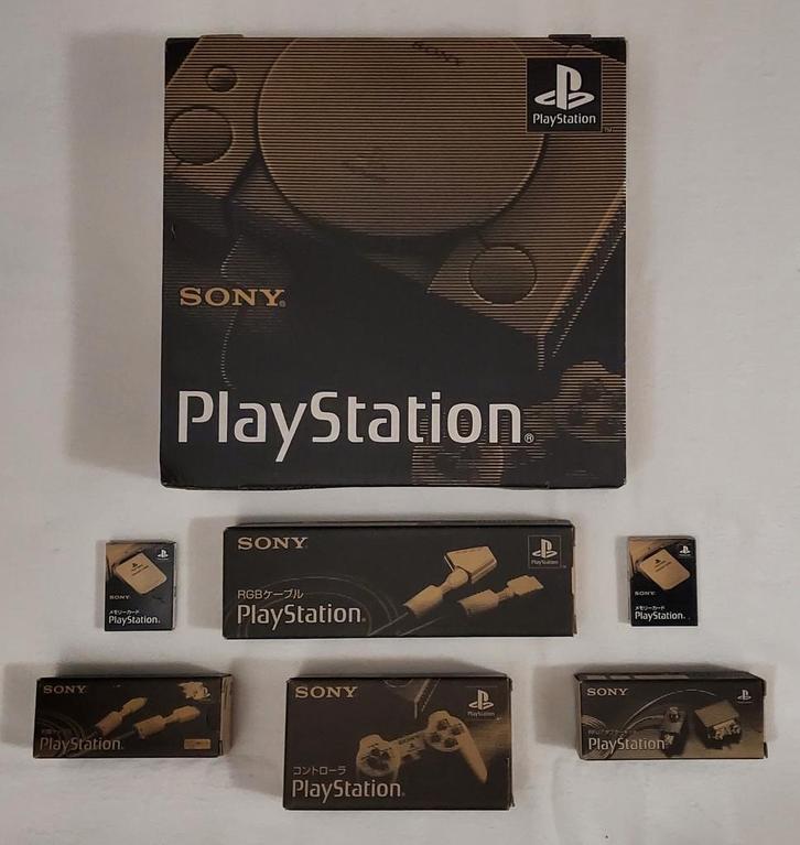 PLAYSTATION 1 SCPH-1000 JAPAN 1994 + 6 ACCESSOIRES *NIEUW*, Games en Spelcomputers, Spelcomputers | Sony PlayStation 1, Nieuw