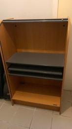 Bureaukast/computermeubel met rolluik, Huis en Inrichting, Kasten | Roldeurkasten en Archiefkasten, Ophalen, Gebruikt