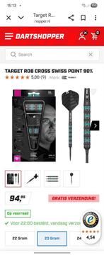 4 sets Dartspijlen allemaal swisspoints met kflex flights, Sport en Fitness, Darts, Ophalen of Verzenden, Zo goed als nieuw, Flights
