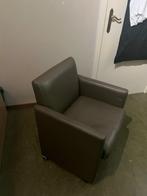 1 stoel, Nieuw, Modern, Leer, Bruin