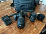 Nikon D3100 - avec deux objectifs, Ophalen, Zo goed als nieuw, Nikon