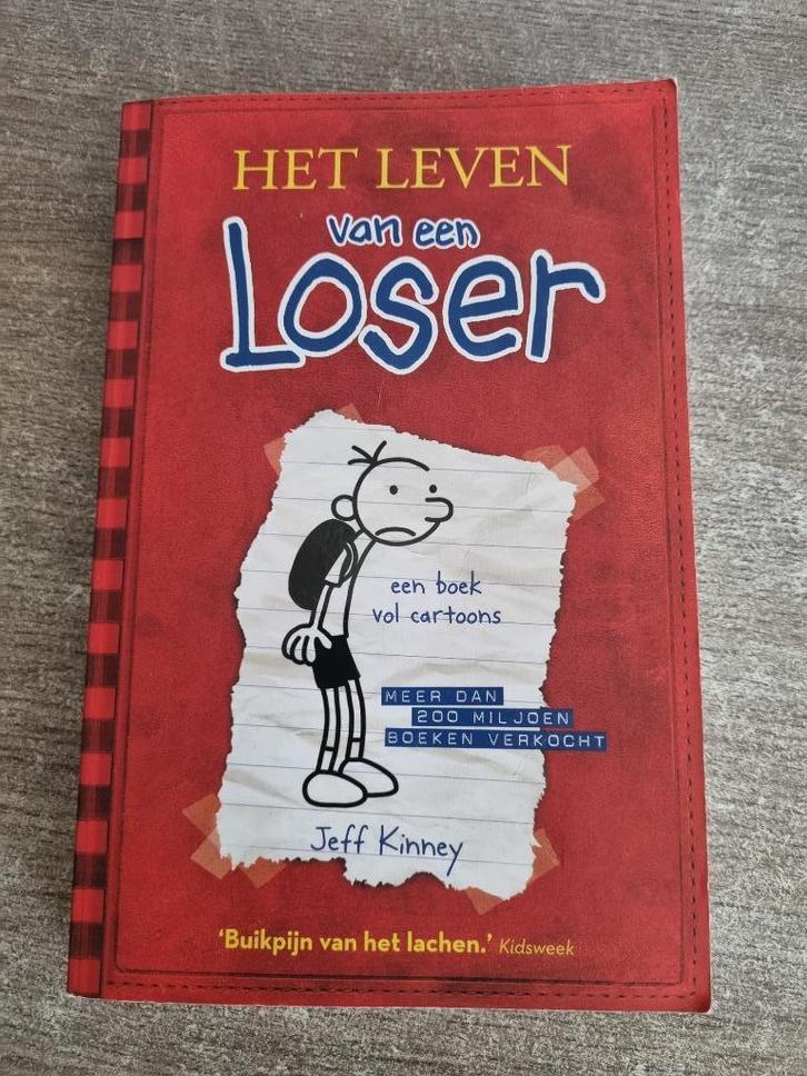 Het leven van een loser, Livres, Livres pour enfants | Jeunesse | 10 à 12 ans, Comme neuf, Fiction, Enlèvement ou Envoi
