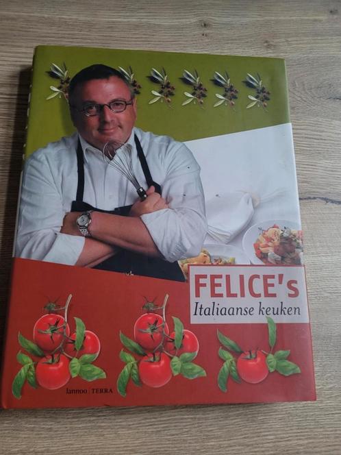 Kookboek : Felice's Italiaanse keuken / Dré Steemans, Boeken, Kookboeken, Zo goed als nieuw, Ophalen of Verzenden