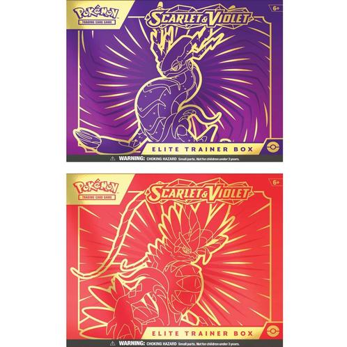 Pokémon TCG: Scarlet & Violet Elite Trainer Box, Hobby & Loisirs créatifs, Jeux de cartes à collectionner | Pokémon, Neuf, Booster box