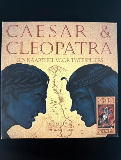 Caesar & Cleopatra - Strategisch Kaartspel voor 2 Spelers, Hobby en Vrije tijd, Gezelschapsspellen | Kaartspellen, Gebruikt, Een of twee spelers