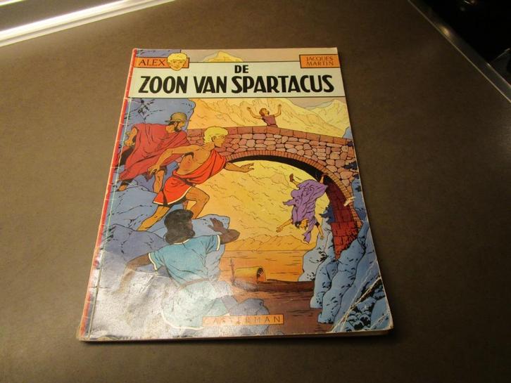 Alex - De zoon van Spartacus - 1975 - 1e druk, Boeken, Stripverhalen, Gelezen, Eén stripboek, Ophalen of Verzenden