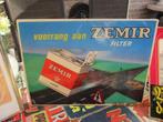 3xrecklame bordjes fifties, Ophalen of Verzenden, Gebruikt, Reclamebord