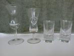Lot de 4 pièces : Lucas Bols et Schrobbelèr, Enlèvement ou Envoi, Comme neuf, Verres et Verres à shot