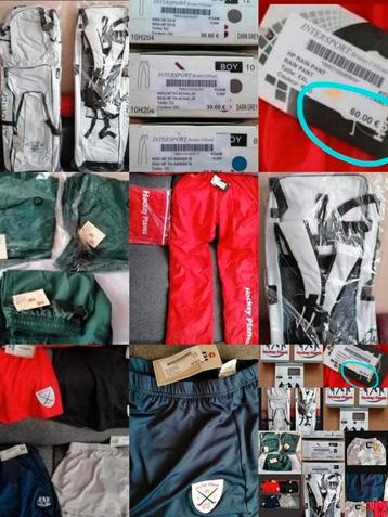 ✓Lot ≈ 500 HOCKEY PLANET Vêtements NEUFS & Accessoires  beschikbaar voor biedingen