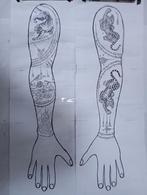 Dessins de tatouage Sak Yant, Enlèvement ou Envoi