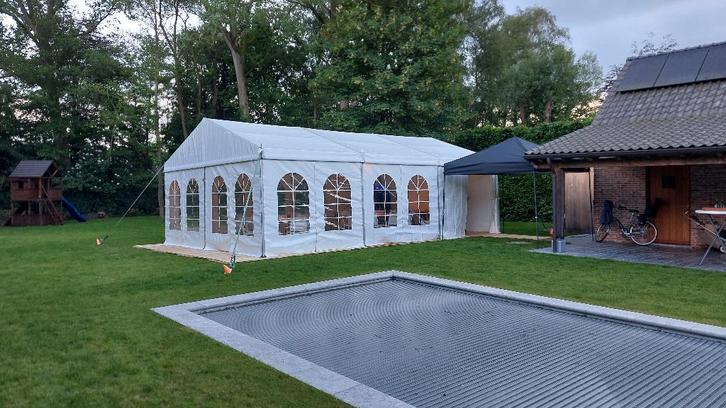 Verschillende partytenten en kadertenten te huren, Hobby en Vrije tijd, Feestartikelen | Verhuur, Zo goed als nieuw, Ophalen