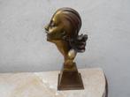bustje  ART-DECO  brons, Antiek en Kunst, Ophalen of Verzenden