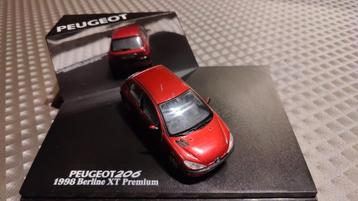 Peugeot 206 miniatuur  beschikbaar voor biedingen