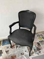 Oud uitziend donkergrijs stoeltje (used look) antieke stijl, Huis en Inrichting, Stoelen, Ophalen, Klassiek, Zo goed als nieuw