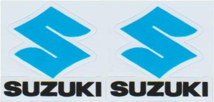 Suzuki sticker set #13, Motoren, Accessoires | Stickers, Verzenden