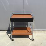Vintage barbeque- tuin- keukenwagentje troley, Ophalen, Gebruikt