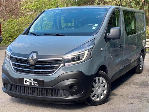 Renault Trafic 1.6TDCi 2020 1Main Double Cabine TVAC GPS !!, Autos, Camionnettes & Utilitaires, Entreprise, Achat, ABS, Airbags