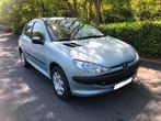 Peugeot 206 benzine, Voorwielaandrijving, Stof, Zwart, Particulier