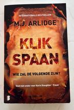 M.J. Arlidge - Klikspaan, Boeken, Ophalen of Verzenden, M.J. Arlidge