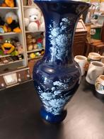 Vibtage kobalt blauwe vaas, Antiek en Kunst, Ophalen of Verzenden