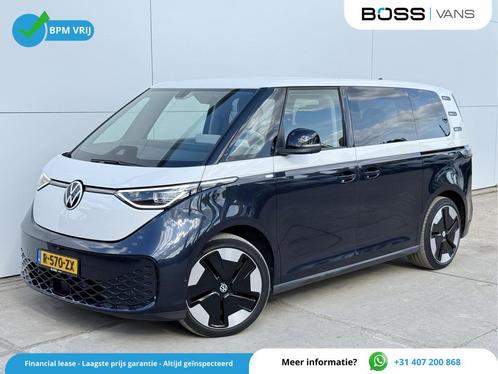 Volkswagen ID.BUZZ 77 kWh 204pk 5-personen Parkeerassistent, Auto's, Bestelwagens en Lichte vracht, Bedrijf, 360° camera, ABS