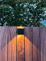 Tuinverlichting 2x zwarte vierkant 1x zwart rechthoekig, Jardin & Terrasse, Éclairage extérieur, Enlèvement, Neuf