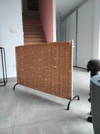 1950s vintage fifties haardscherm riet handwerk, Ophalen, Gebruikt