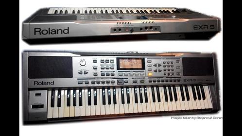 Comme neuf + accessoires/Als nieuw Roland EXR-5, Musique & Instruments, Synthétiseurs, Comme neuf, 61 touches, Roland, Avec connexion MIDI