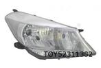 Toyota Yaris (P13) Koplamp Rechts (chrome) Origineel! 811300, Auto-onderdelen, Verlichting, Verzenden, Nieuw, Toyota
