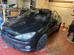 Peugeot 206 cc, Zwart, 4 cilinders, Cabriolet, Zwart