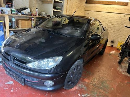 Peugeot 206 cc, Auto's, Peugeot, Particulier, Benzine, Euro 3, Cabriolet, 2 deurs, Handgeschakeld, Zwart, Zwart, Ophalen