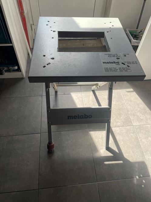 metabo onderstel verstekzaag ums, Doe-het-zelf en Bouw, Gereedschap | Zaagmachines, Gebruikt, Afkortzaag, Ophalen