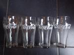 4 coca cola glazen  50 cl, Ophalen, Zo goed als nieuw