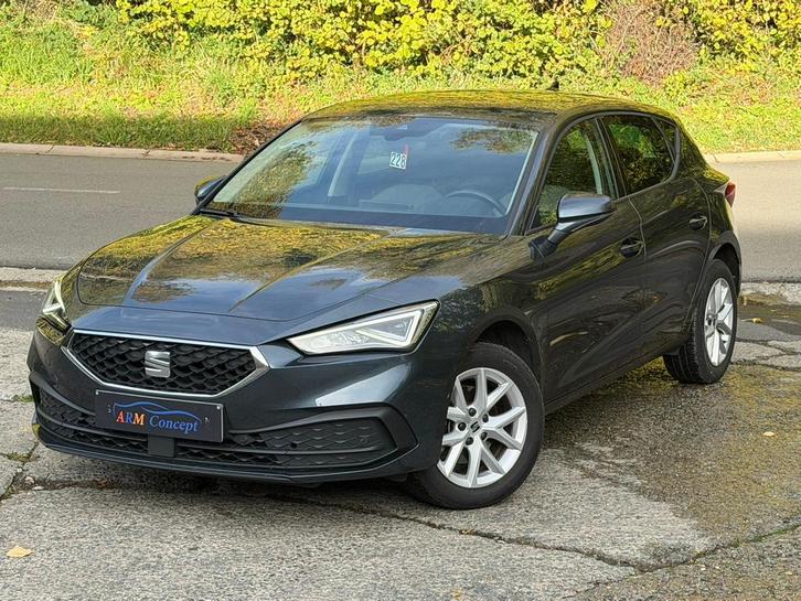 Seat Leon 1.0 Essence 2021 AUTOMATIQUE 64000km LED/Garantie, Auto's, Seat, Bedrijf, Te koop, Leon, Stuurwielverwarming, Benzine