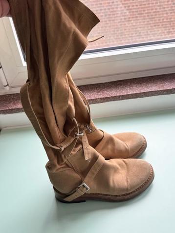 Biker boots suède An Demeulemeester beschikbaar voor biedingen