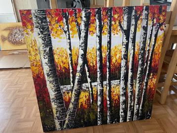 PEINTURE « ARBRES »