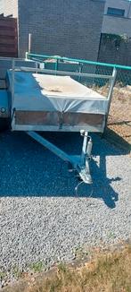 Aanhangwagen met zeil 2m op 1m31, Auto diversen, Ophalen, Gebruikt