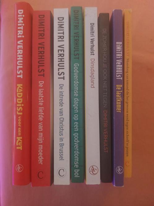 Lot Dimitri Verhulst boeken, Boeken, Stock en Verzamelingen, Zo goed als nieuw, Ophalen of Verzenden