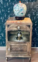 tables de chevet, Maison & Meubles, Enlèvement, Utilisé, Bois