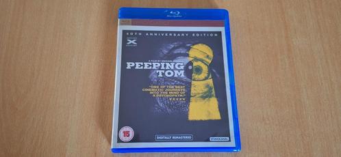 Peeping Tom (Blu-ray) UK import Nieuwstaat, CD & DVD, Blu-ray, Comme neuf, Horreur, Envoi