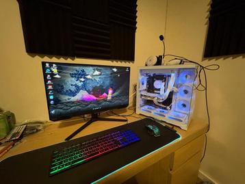 Gaming setup gloednieuw, Informatique & Logiciels, Enlèvement, Comme neuf, Gaming