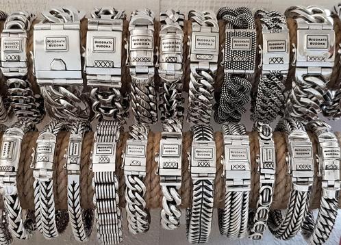 Buddha to Buddha & Z3UZ armbanden zilver KORTING -SALE !, Handtassen en Accessoires, Armbanden, Nieuw, Zilver, Zilver, Ophalen of Verzenden