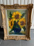 Schilderij zonnebloemen, Ophalen