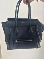 Celine luggage leather bag, Handtassen en Accessoires, Tassen | Damestassen, Blauw, Gebruikt, Ophalen of Verzenden